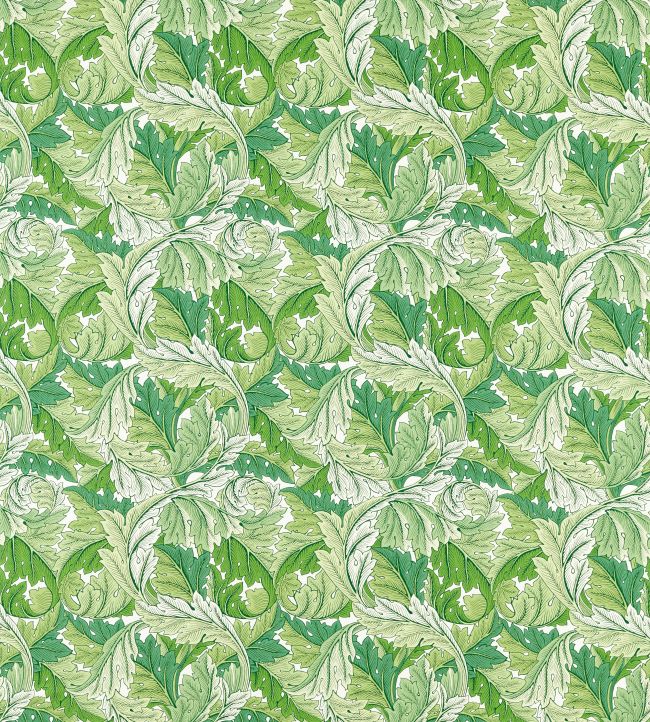 Acanthus Fabric - Leaf Green - 226896 - Morris & Co