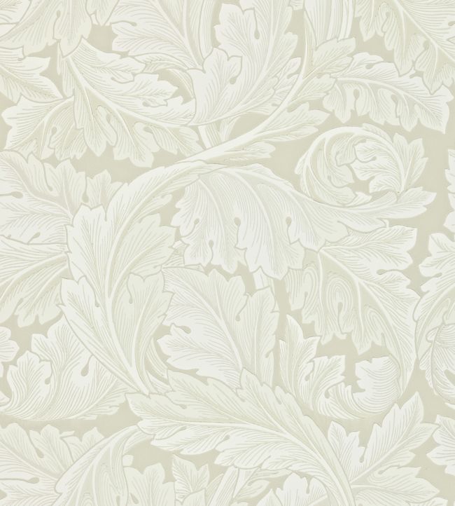 Acanthus Wallpaper - Chalk - 212554 - Morris & Co