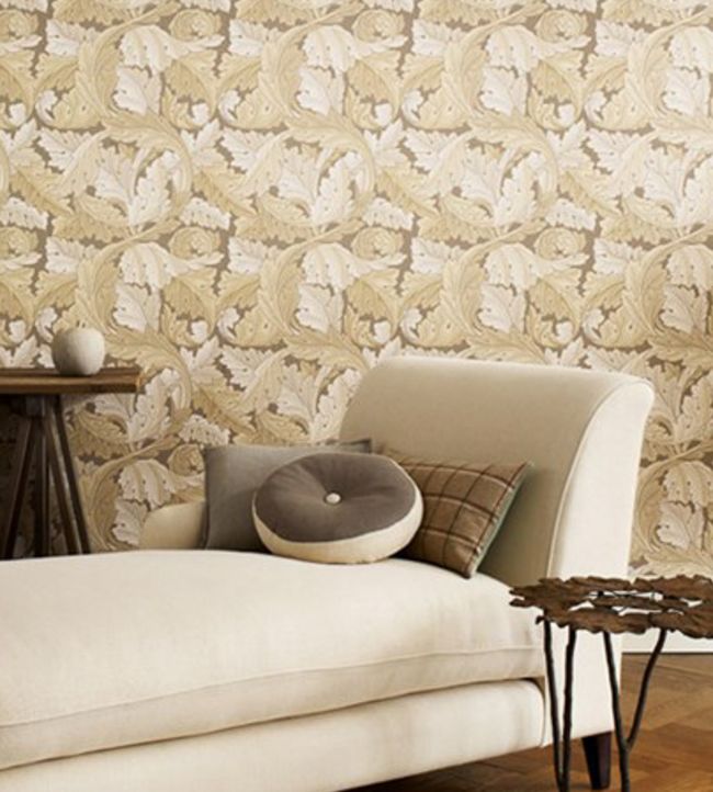 Acanthus Wallpaper - Terracotta - 212551 - Morris & Co