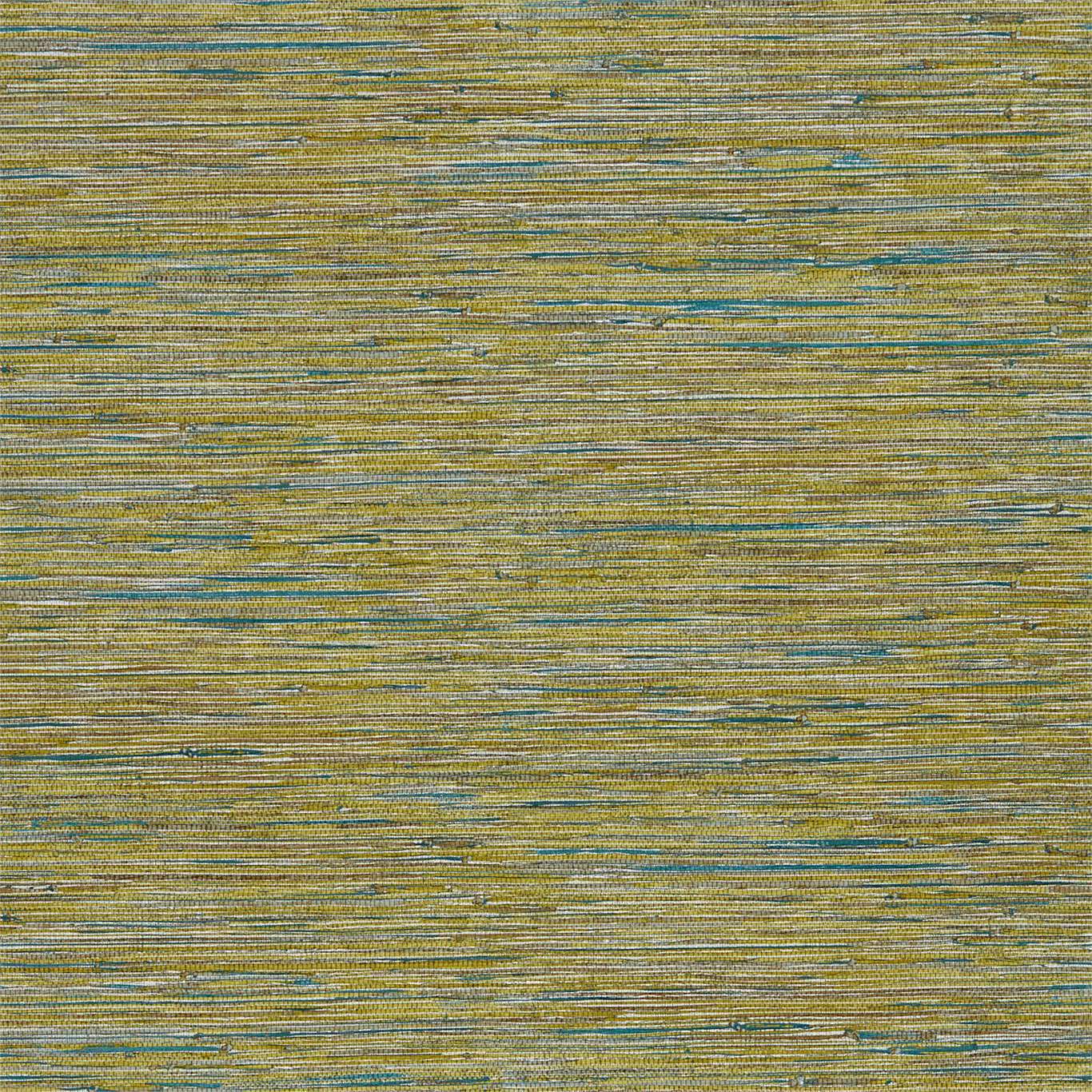 Anthology Seri Wallpaper - Citrus/Teal - EANV111867 - Harlequin
