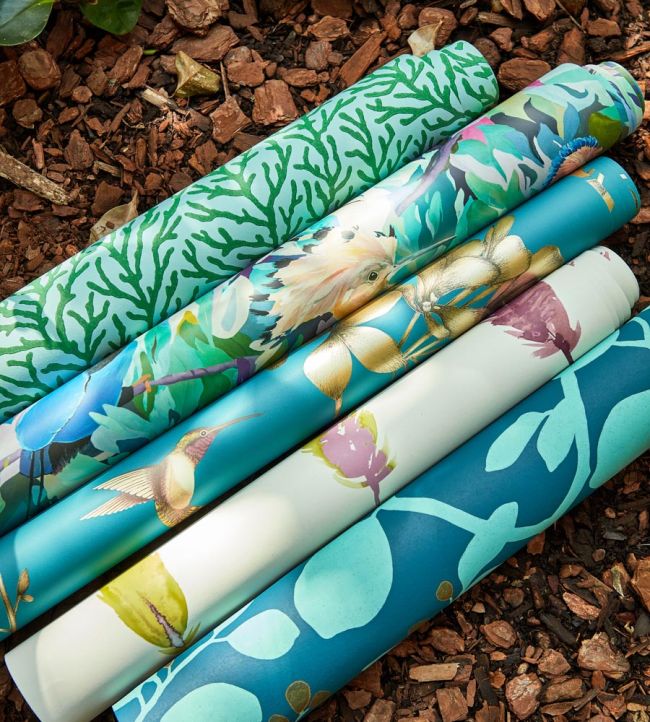 Atoll Wallpaper - Awakening/Diffused Light - HTEW112770 - Harlequin