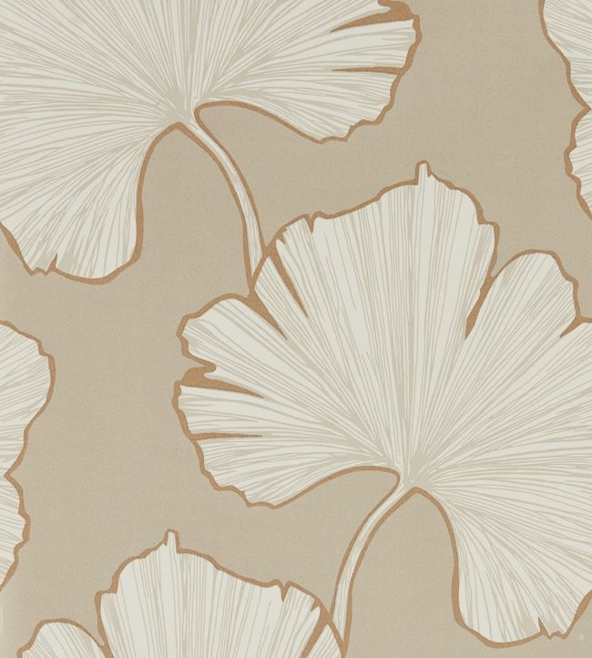 Azurea Wallpaper - Champagne - HLUT111712 - Harlequin