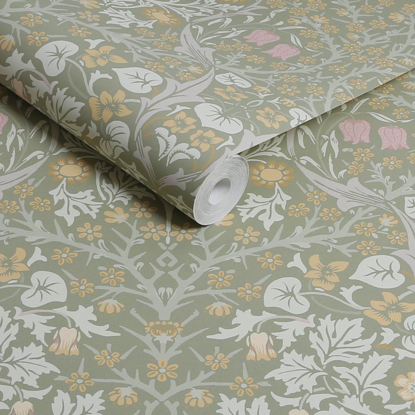 Blackthorn Wallpaper - Sage - 124253 - William Morris AH