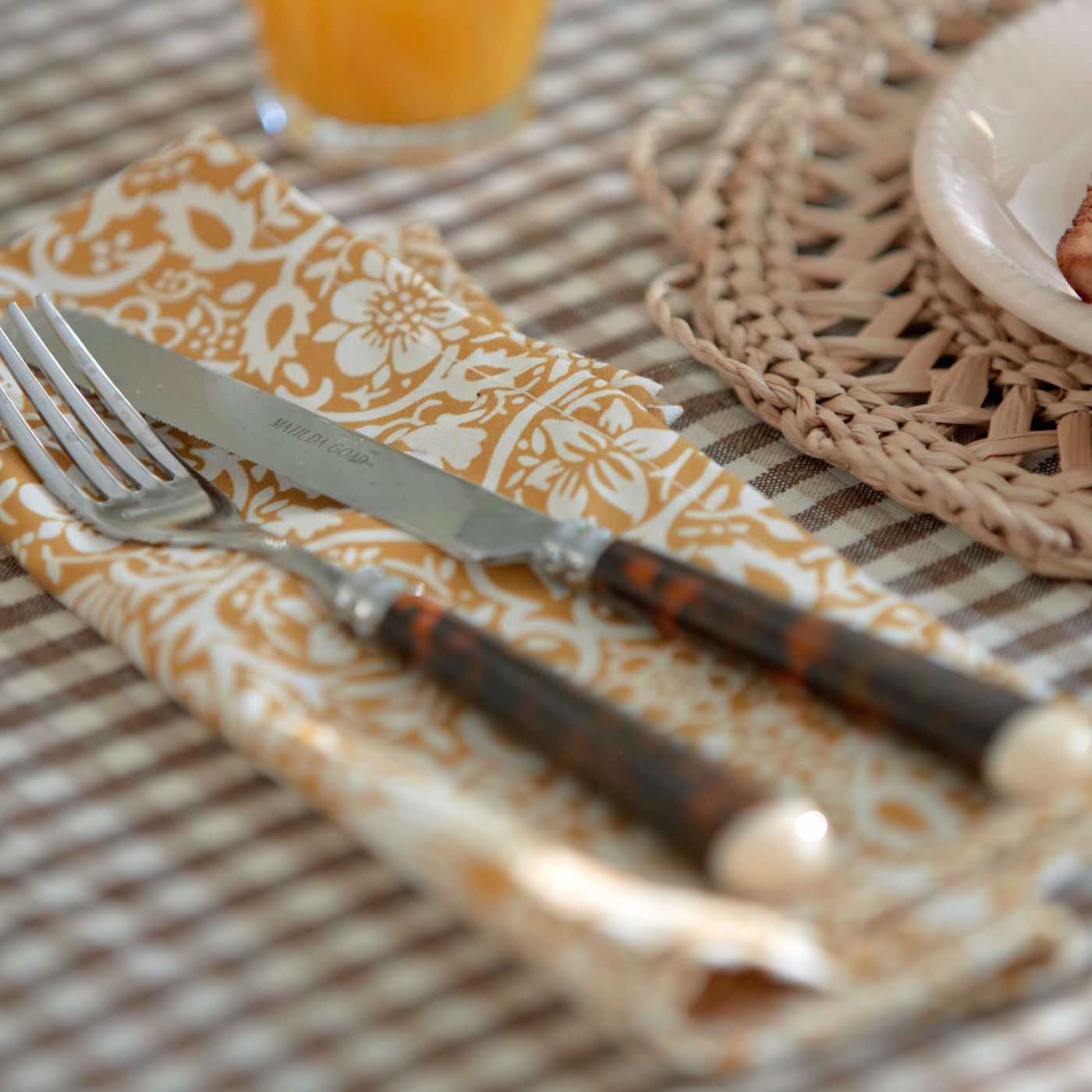 Borage Fabric - Sunflower - 227031 - Morris & Co