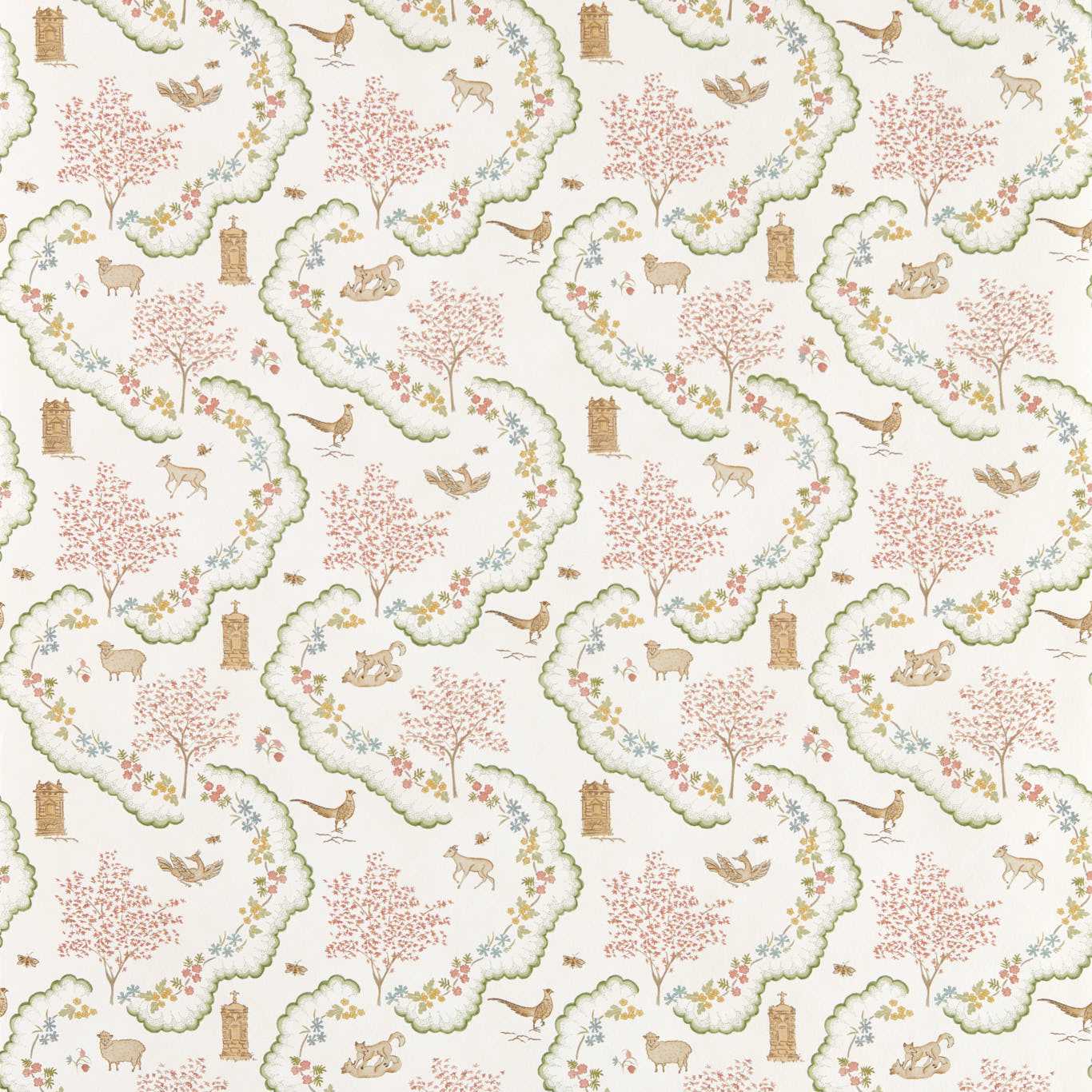 Wildflower Meadow Wallpaper