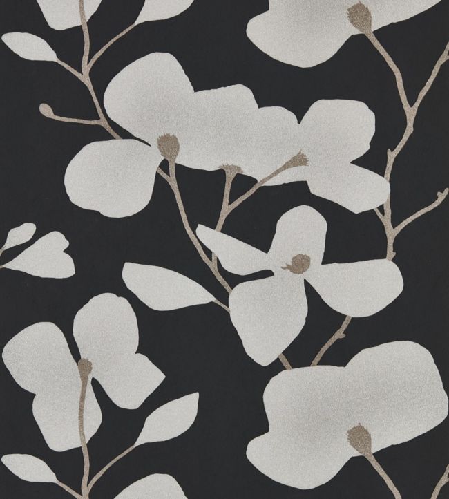 Kienze Shimmer Wallpaper - Steel/Graphite - HMWF111973 - Harlequin