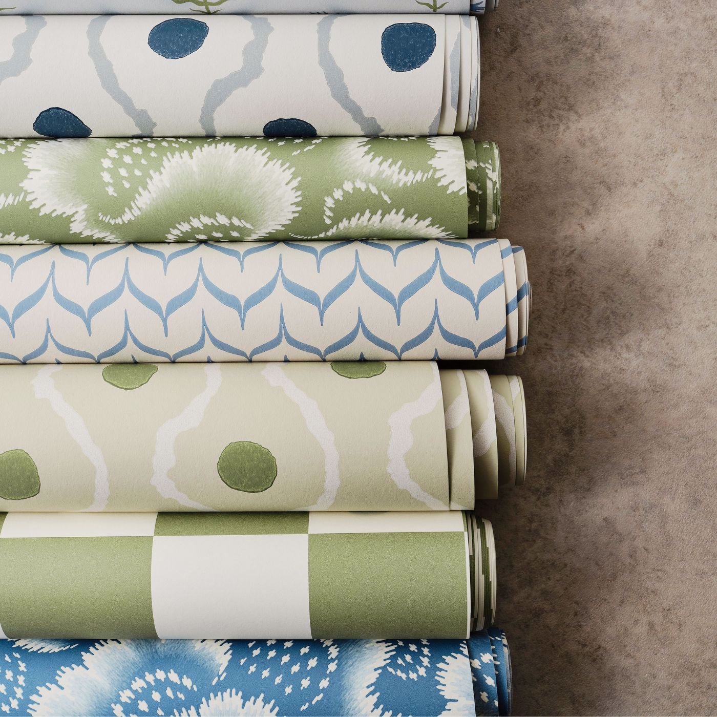 Ludaix Wallpaper - Matcha - HHHW113150 - Harlequin