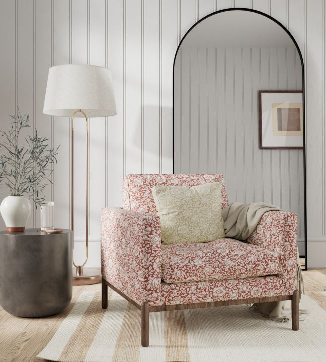 Mallow Fabric - Madder - 226920 - Morris & Co