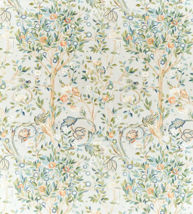 Melsetter Fabric - Grey - 226600 - Morris & Co