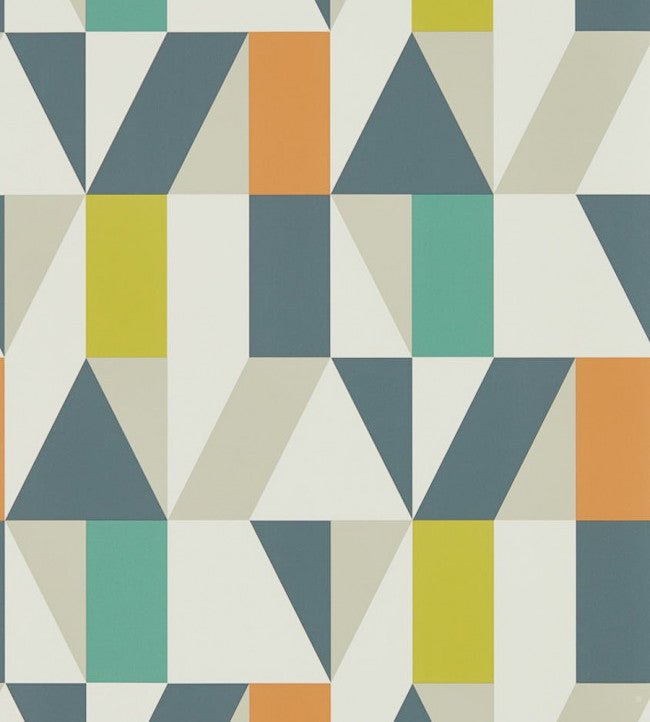Nuevo Wallpaper - Citrus / Paprika / Forest - NNUE111829 - Scion