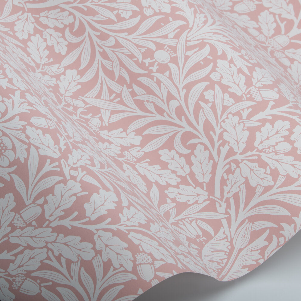 Pure Acorn Wallpaper - Blush - 217399 - Morris Wallpaper WD