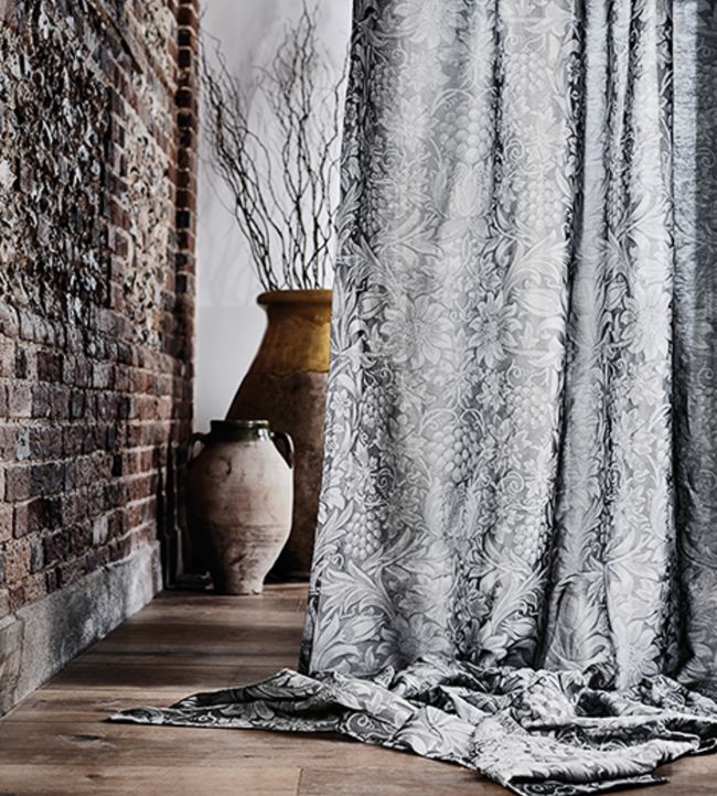 Pure Sunflower Fabric - Dove - 236167 - Morris & Co