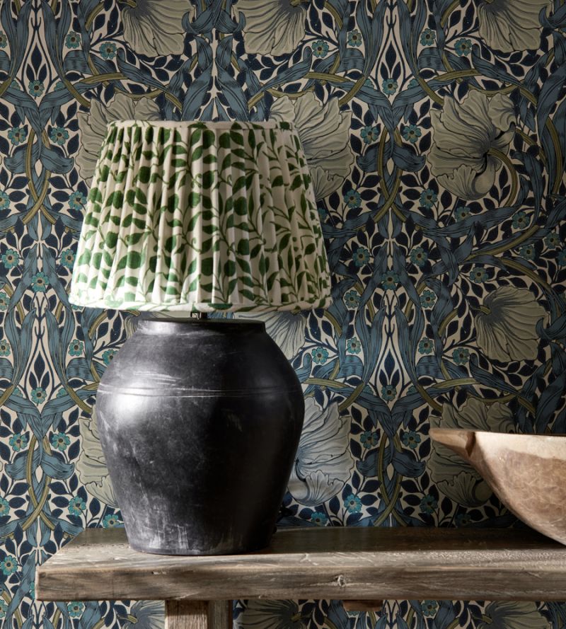 Rosehip Fabric - Forest - 227260 - Morris & Co