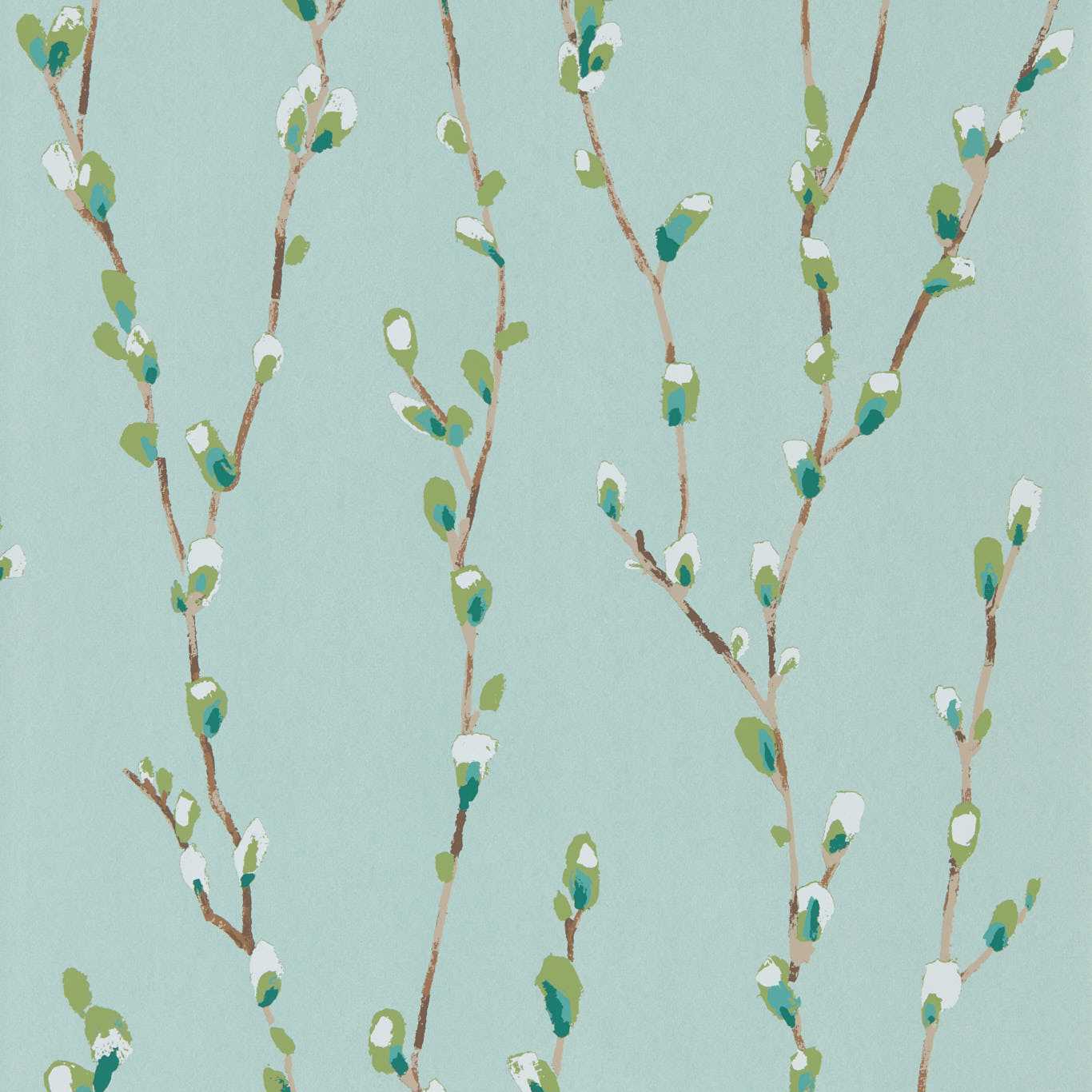 Salice Wallpaper - Mint/Emerald - HSTO111469 - Harlequin
