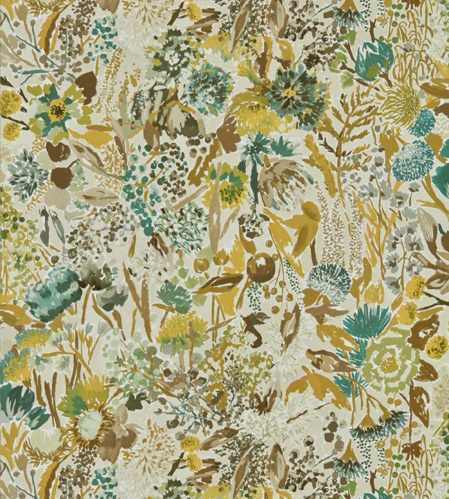 Sanguine Wallpaper - Succulent/Seaglass/Nectar/Sail Cloth - HQN2112840 - Harlequin