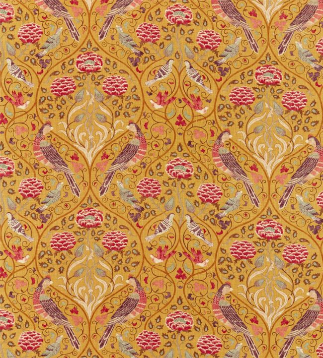 Seasons By May Fabric - Saffron - 226593 - Morris & Co