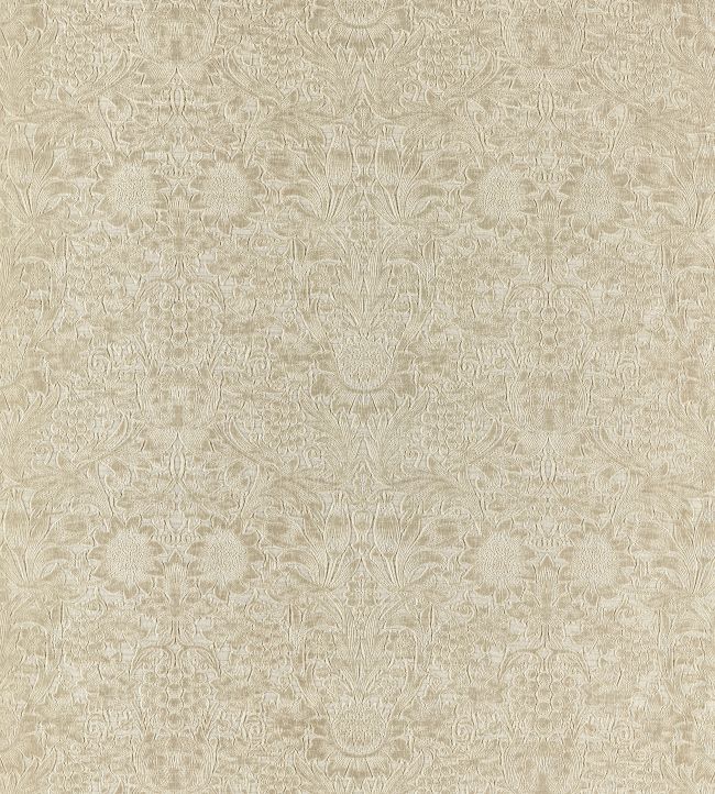 Sunflower Caffoy Velvet Fabric - Fired Biscuit - 237286 - Morris & Co