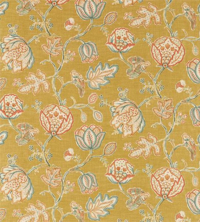 Theodosia Fabric - Saffron - 226595 - Morris & Co