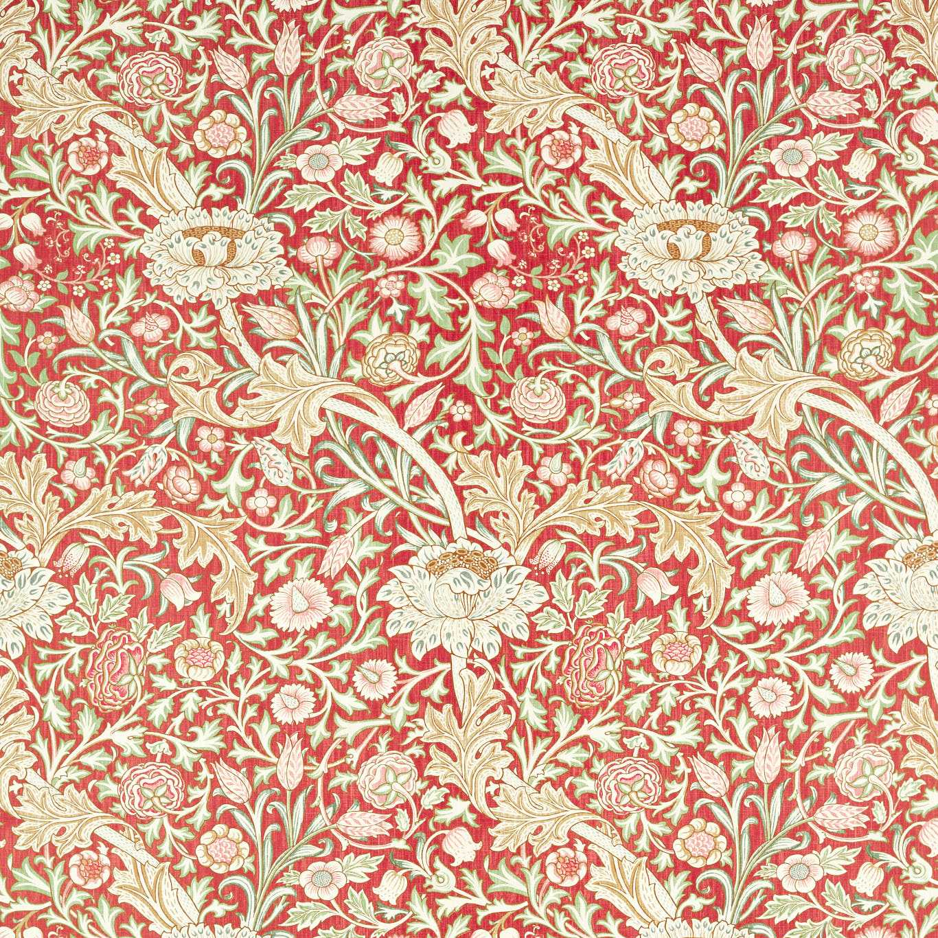 Trent Fabric - Red House - 227025 - Morris & Co