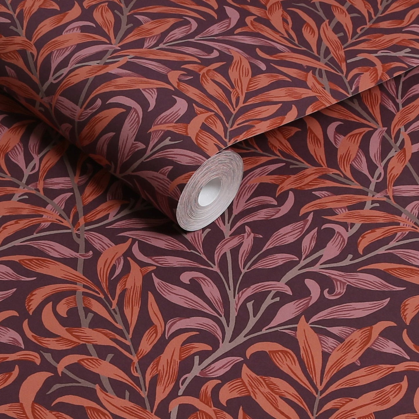 Willow Bough Wallpaper - Plum - 124243 - William Morris AH