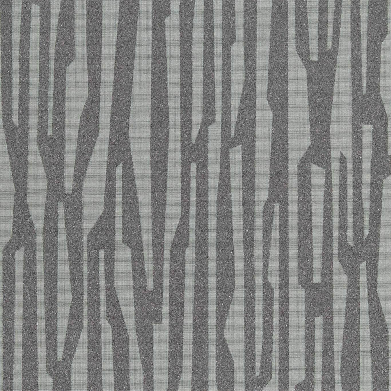 Zendo Wallpaper - Graphite - HM6W112171 - Harlequin