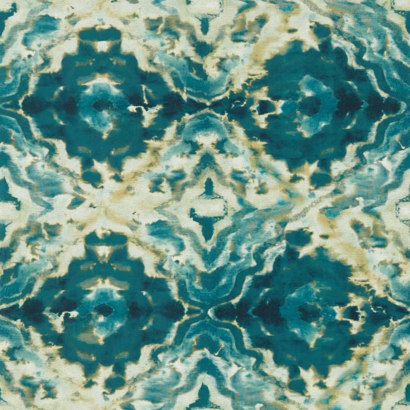 Aqueous Wallpaper - Midnight/Spice - Clarke & Clarke - W0147/02 - Premier Wallcovering