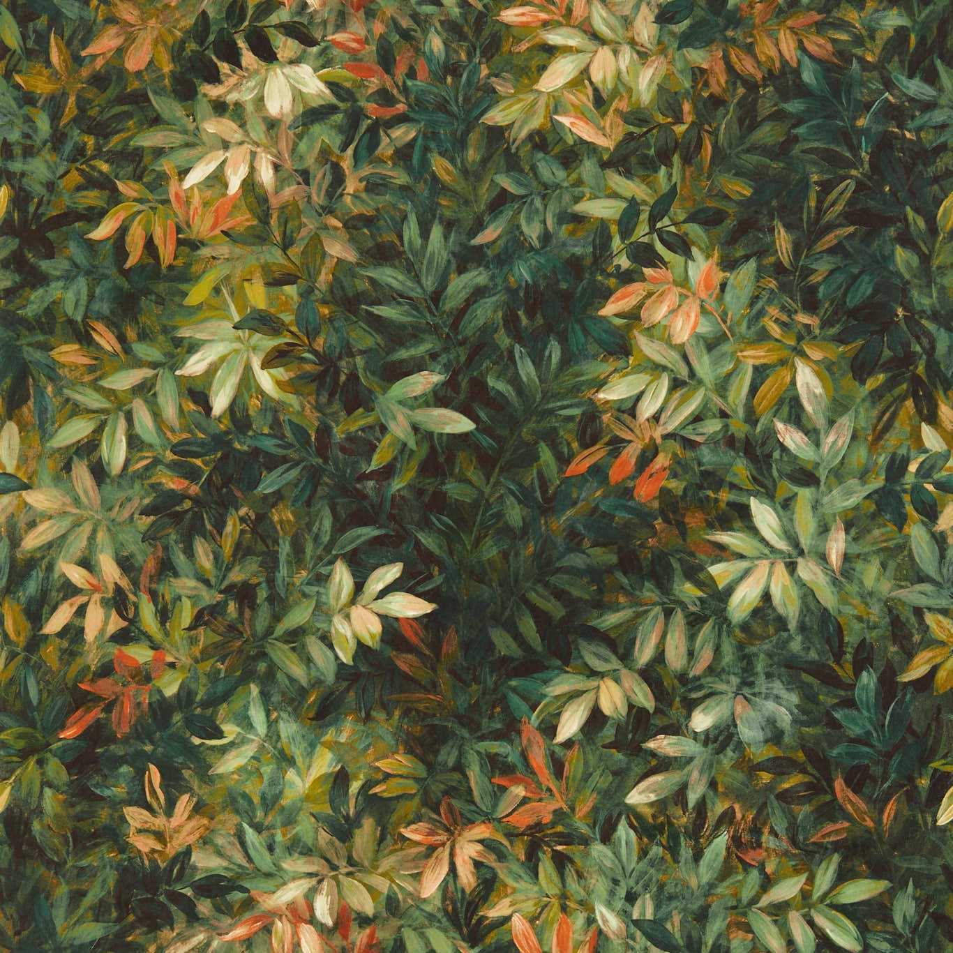 Congo Wallpaper - Amethyst/Emerald - Clarke & Clarke - W0140/01 - Premier Wallcovering