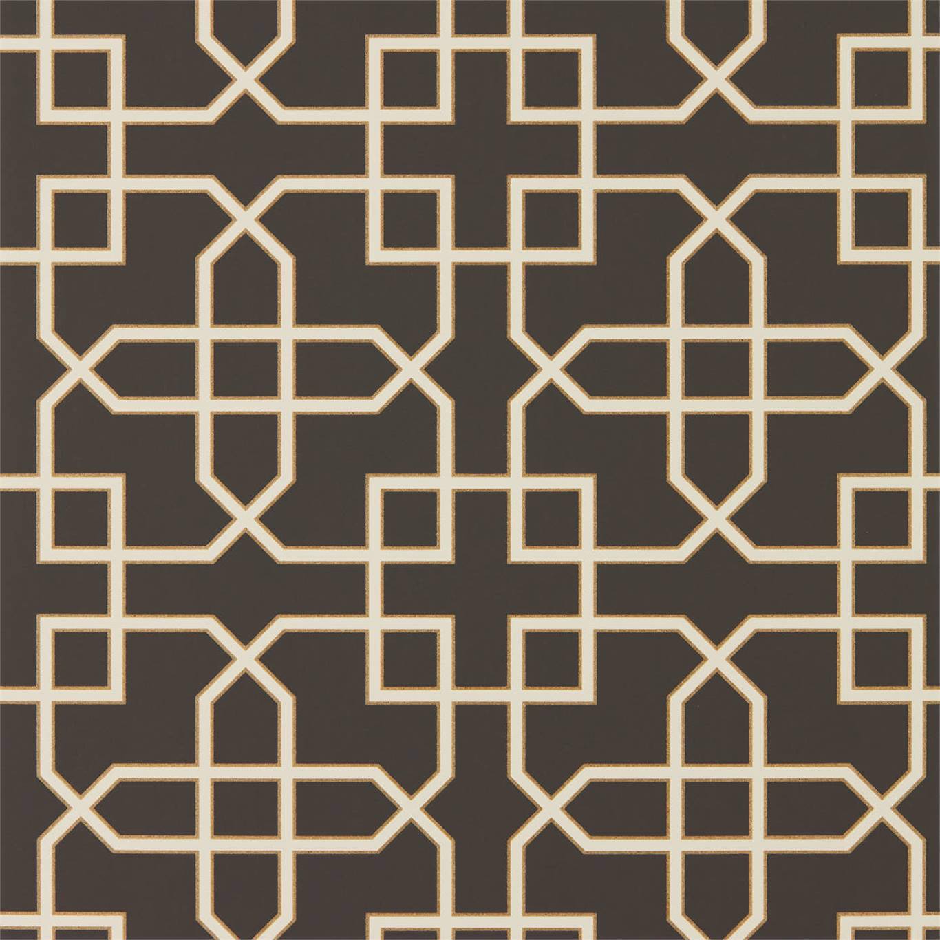 Hampton Trellis Wallpaper - Botanical Green - Sanderson - DGLW216660