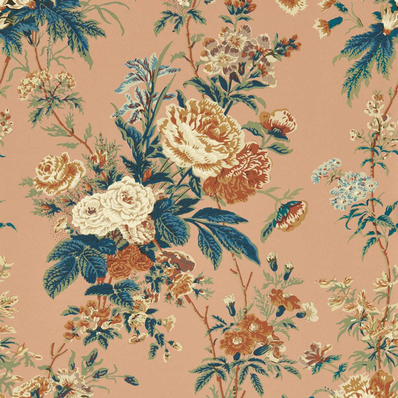 Lakeland Paradis Wallpaper - Sandstone - DGDW217307 - Sanderson