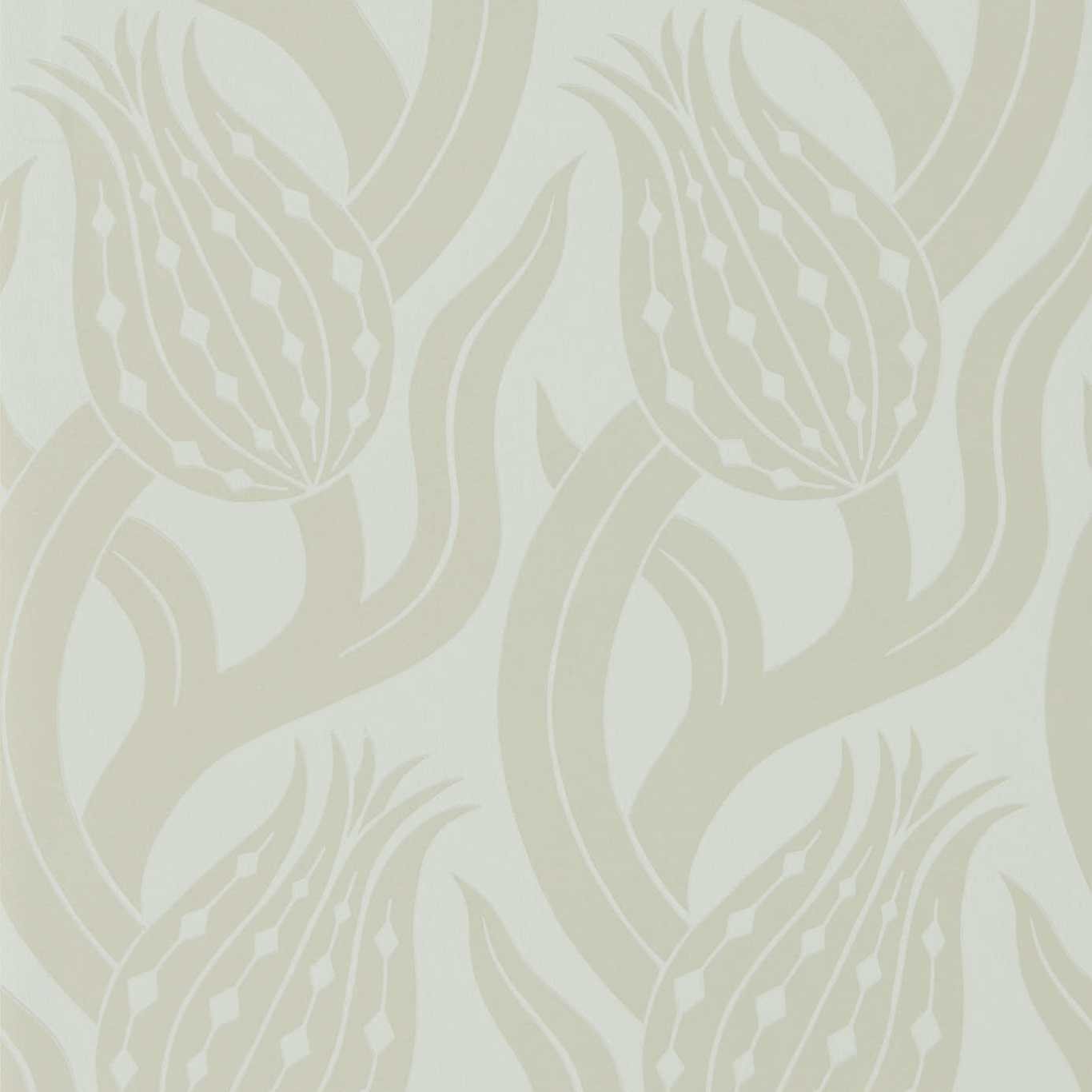 Persian Tulip Wallpaper - Poison - ZHIW312996 - Zoffany - Morris Wallpaper