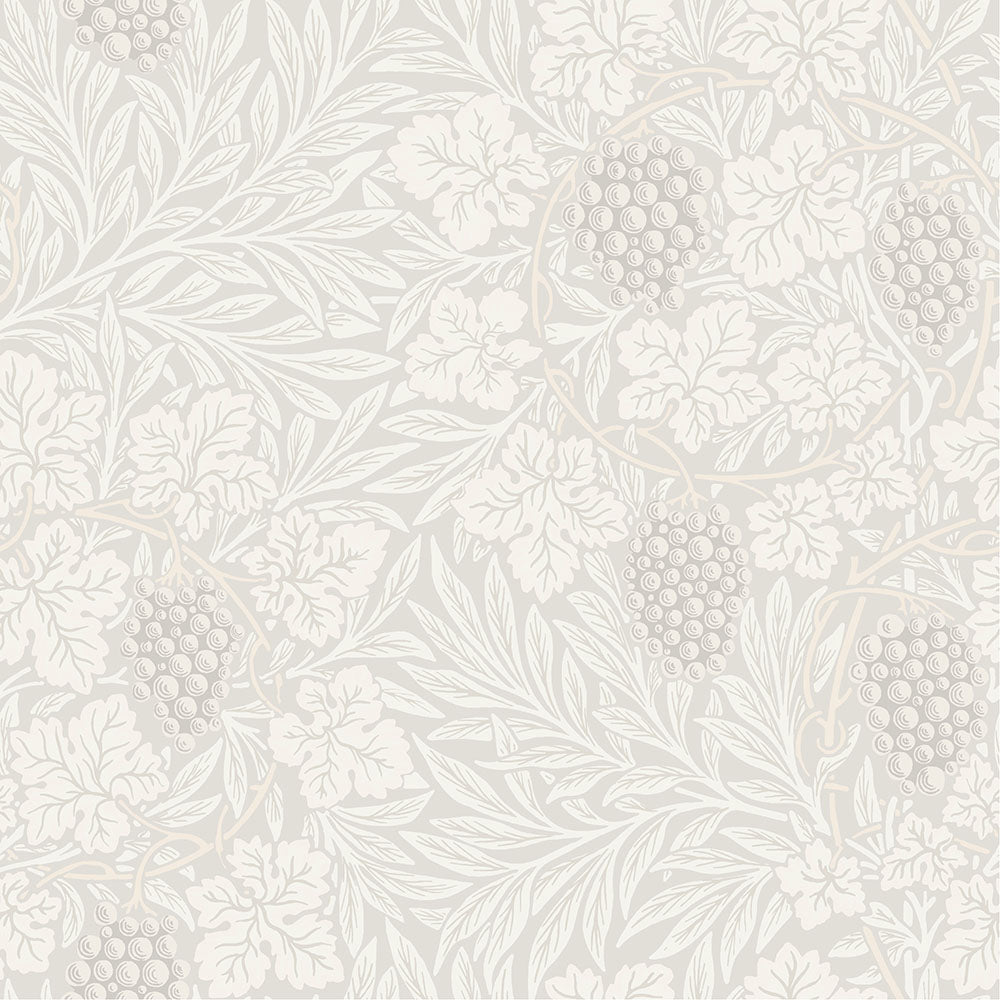 82016 - Vine Wallpaper - White - Midbec