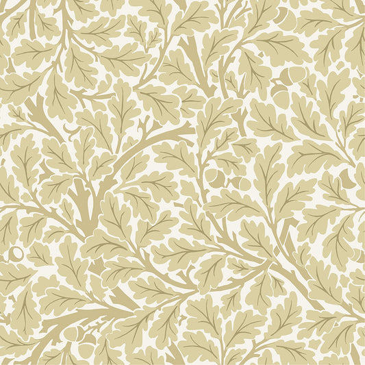 82027 - Oak Tree Wallpaper - Yellow / White - Midbec