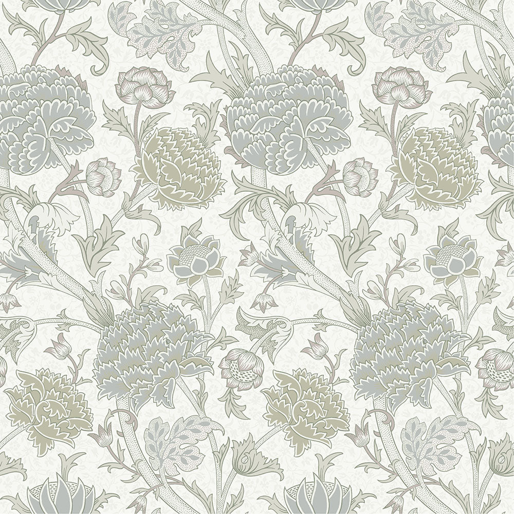 82032 - Cray Wallpaper - Sand / Green - Midbec