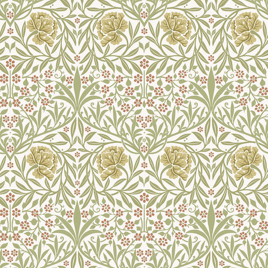 82045 - Oxford Union Wallpaper - Yellow / Green - Midbec