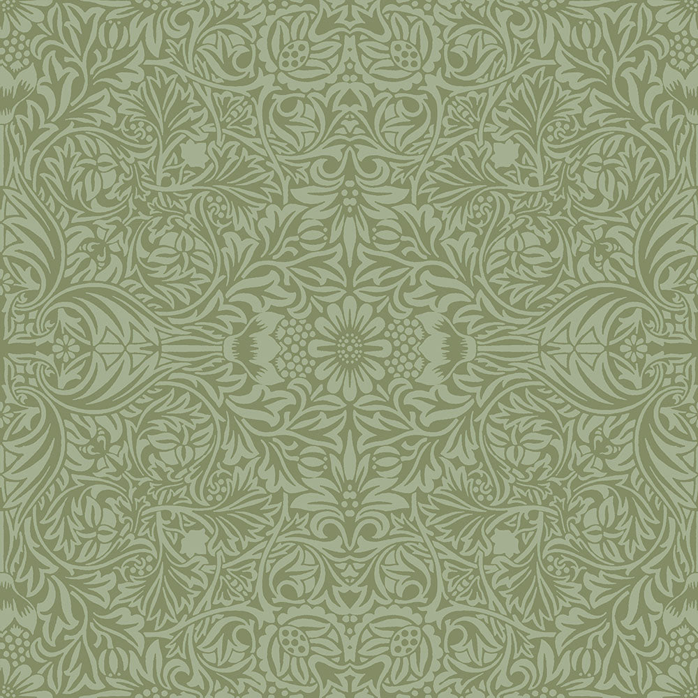 82071 - Ceiling Wallpaper - Green / White - Midbec