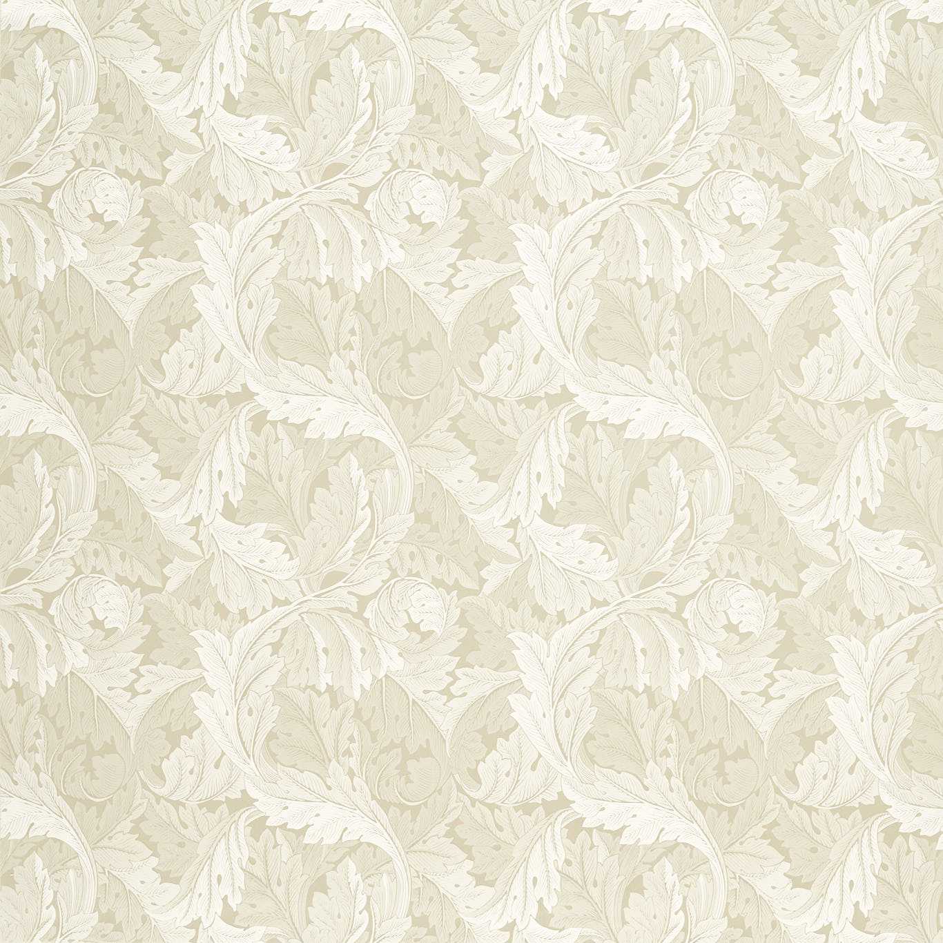 Acanthus Jacquard Fabric - Linen - F1740/03 - Clarke & Clarke