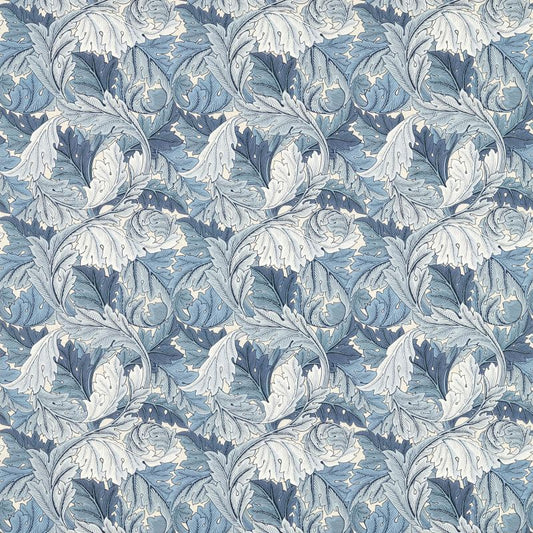Acanthus Outdoor Fabric - Indigo - 227115 - Morris & Co