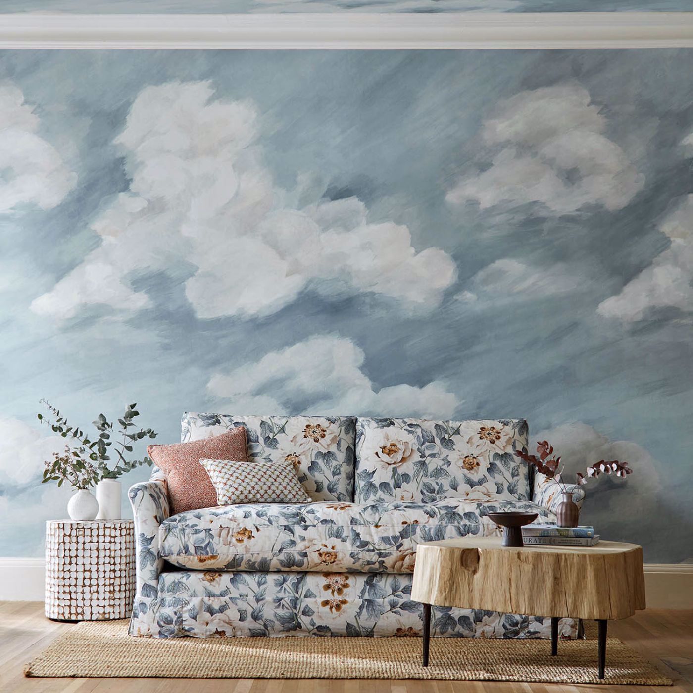 Air Wallpaper - Sky Blue - HC4W113003 - Harlequin