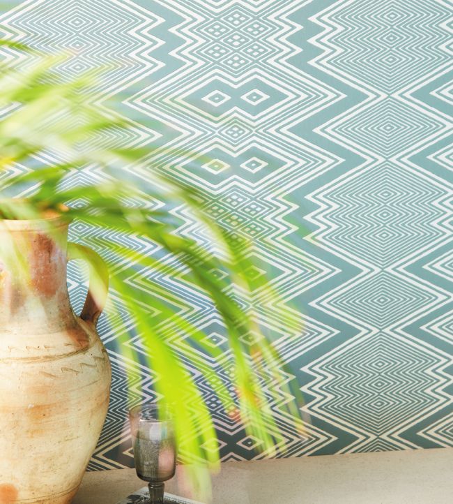 Ankara Wallpaper - Sky/Awakening - HQN2112848 - Harlequin