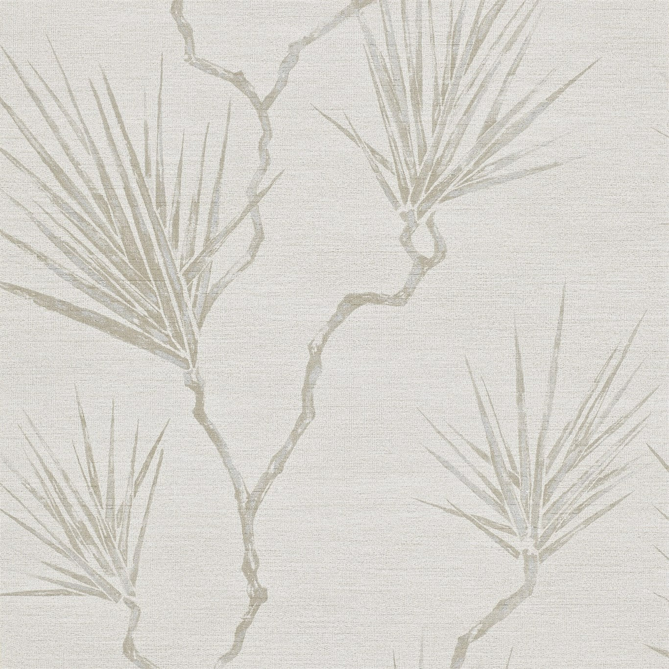 Anthology Peninsula Palm Wallpaper - Parchment - EREE110821 - Harlequin