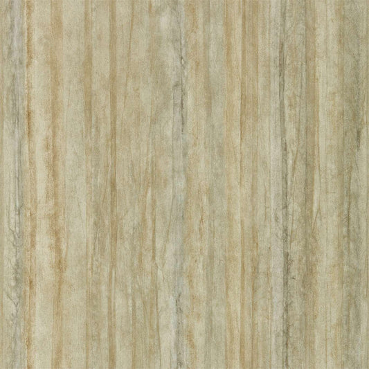 Anthology Plica Wallpaper - Ochre/Cream - EANV111840 - Harlequin