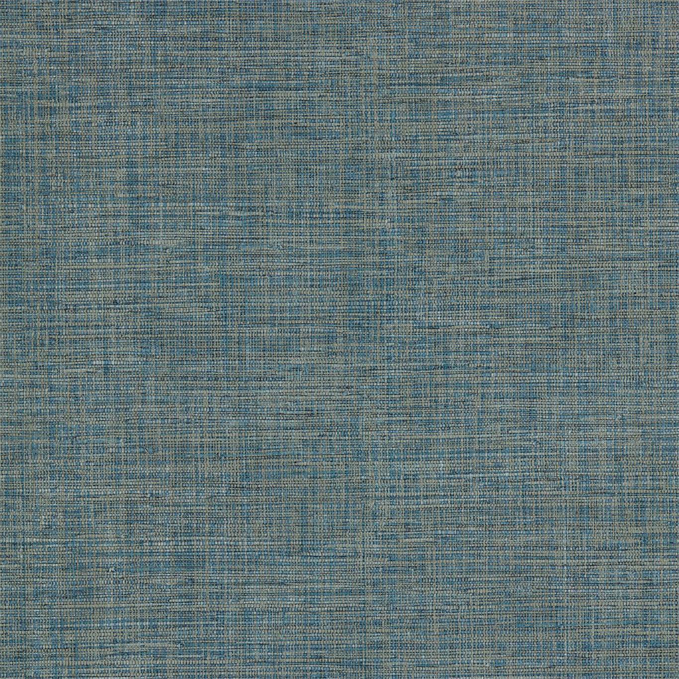 Anthology Seri Raphia Wallpaper - Saphire - EANW112594 - Harlequin