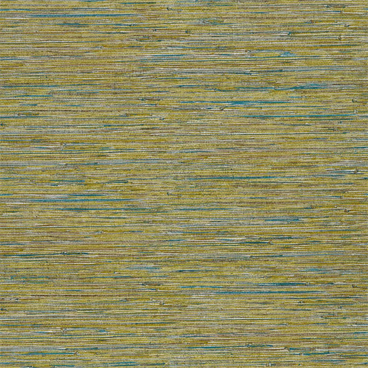 Anthology Seri Wallpaper - Citrus/Teal - EANV111867 - Harlequin