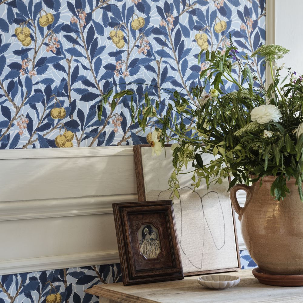 Arbutus Wallpaper - Sunflower - 217376 - Morris Wallpaper WD