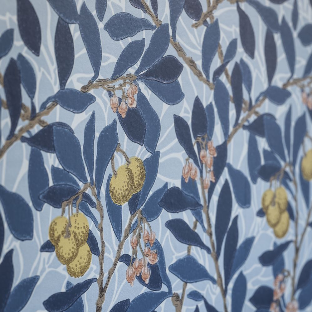 Arbutus Wallpaper - Sunflower - 217376 - Morris Wallpaper WD