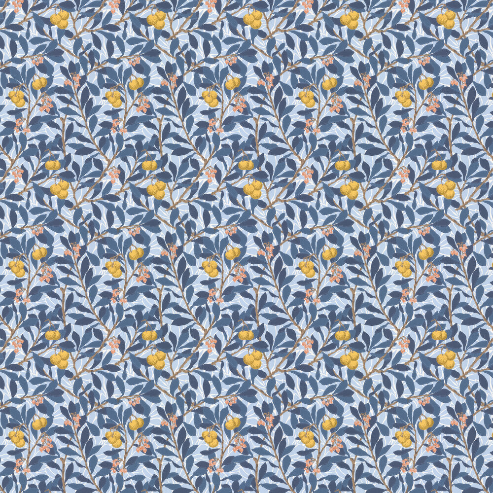 Arbutus Wallpaper - Sunflower - 217376 - Morris Wallpaper WD