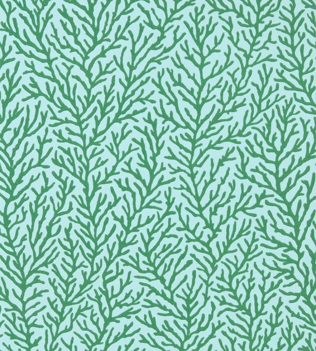 Atoll Wallpaper - Seaglass/Emerald - HTEW112769 - Harlequin