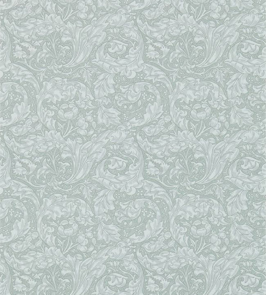 Bachelors Button Wallpaper - Silver - 214735 - Morris & Co
