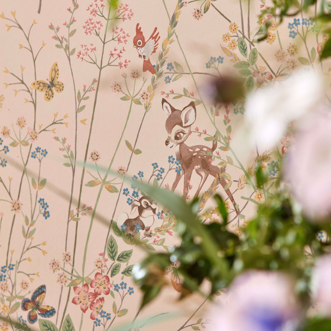 Bambi Wallpaper - Neapolitan - DDIW217279 - Sanderson