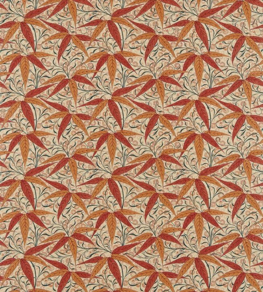 Bamboo Fabric - Russet/Siena - 222527 - Morris & Co